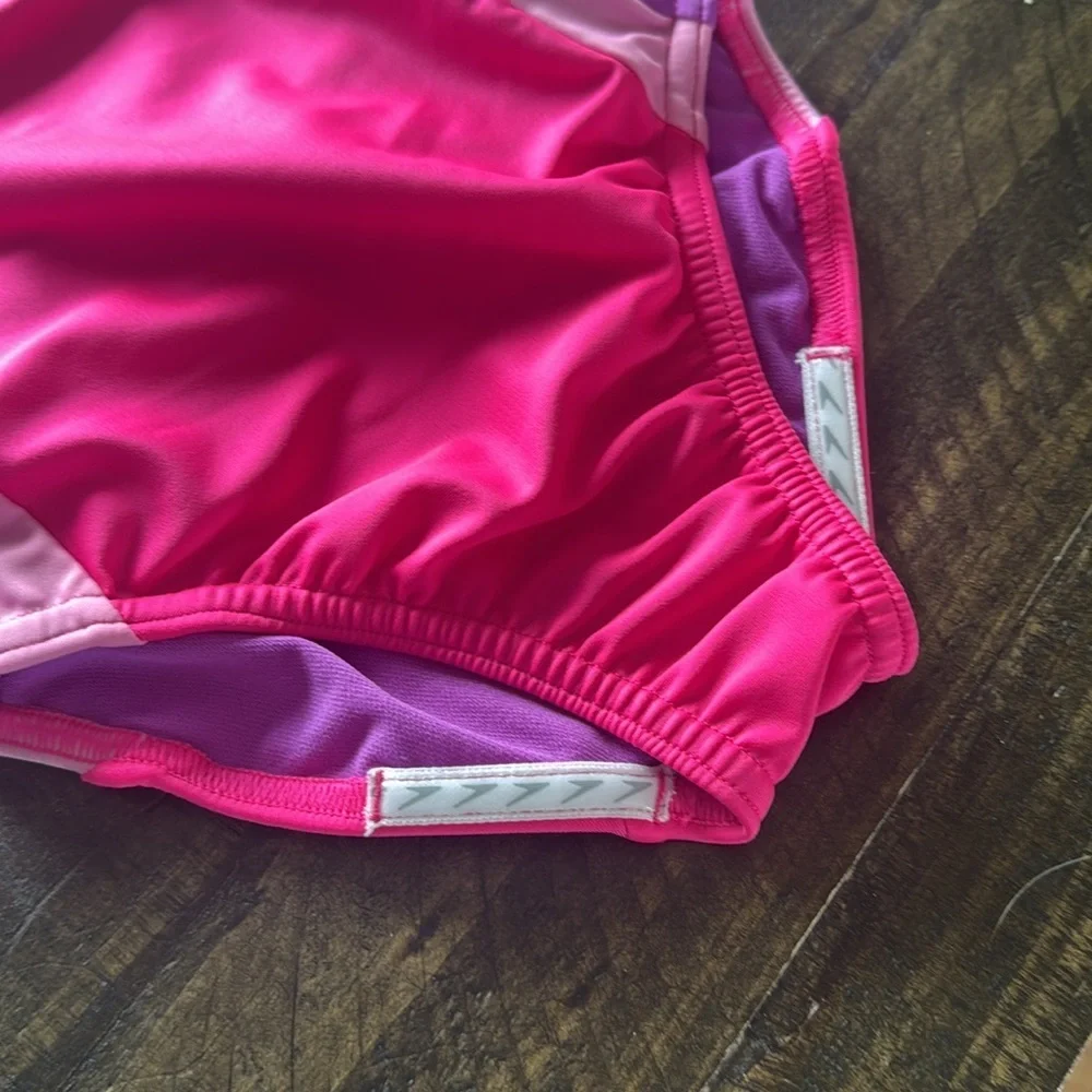Speedo Kids Swim One Piece - Pink and Purple size xs